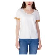 Witte Katoenen T-shirt Alviero Martini 1a Classe , White , Dames