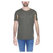 Groene Korte Mouw Ronde Hals T-Shirt Alviero Martini 1a Classe , Green...