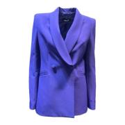 Paarse Jas - Herfst Winter 2023/2024 Giulia N Couture , Purple , Dames