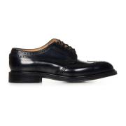 Zwarte Brogue Veterschoenen Church's , Black , Heren