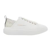 Wit/Goud Sneakers - Herfst/Winter 2023/2024 Alexander Smith , White , ...