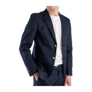 Blauw Blazer Pak Gianni Lupo , Blue , Heren