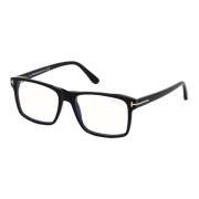 Blue Block Eyewear Frames Clip-On Tom Ford , Black , Unisex