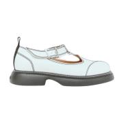 Casual Mary Jane Schoenen Ganni , White , Dames