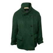Pre-owned Wool outerwear Marni Pre-owned , Green , Dames