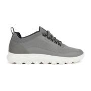 Grijze Sneakers voor Mannen Geox , Gray , Heren