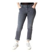 Cropped Jeans Denham , Gray , Dames