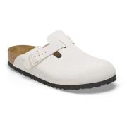 Witte Corduroy Boston Schoenen Birkenstock , White , Dames