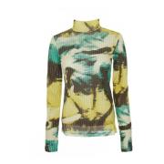 Long Sleeve Tops Closed , Multicolor , Dames