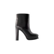 Leather boots Alexander McQueen , Black , Dames