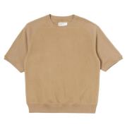 Vintage Brush Back Sweatshirt Universal Works , Beige , Heren