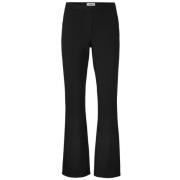 Flare broek met zakken Modström , Black , Dames