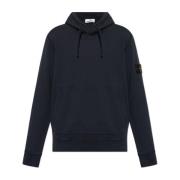 Hoodie Stone Island , Blue , Heren