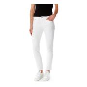 Smalle Enkel Jeans Adriano Goldschmied , White , Dames