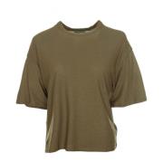 Relaxed Fit T-shirt met ronde hals Drykorn , Brown , Heren