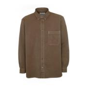 Casual Shirts Closed , Brown , Heren