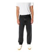 Relaxed Straight Fit Jeans Closed , Black , Heren