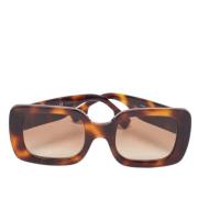 Pre-owned Acetate sunglasses Burberry Vintage , Brown , Dames