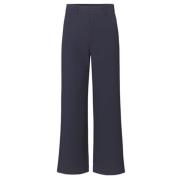 Nachtblauwe Rechte Pijp Broek mbyM , Blue , Dames