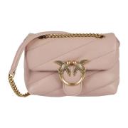 Love Puff Crossbody Tas Poeder Pinko , Pink , Dames