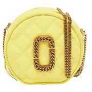 Pre-owned Leather crossbody-bags Marc Jacobs Pre-owned , Yellow , Dame...