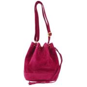 Pre-owned Fabric shoulder-bags Hermès Vintage , Purple , Dames