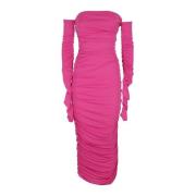 Linda Midi Jurk Andamane , Pink , Dames