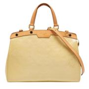 Pre-owned Leather louis-vuitton-bags Louis Vuitton Vintage , Yellow , ...