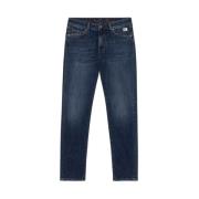 Vintage Slim Fit Denim Jeans Roy Roger's , Blue , Heren