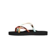 Kleurrijke Strappy Zomer Sandalen Teva , Multicolor , Dames