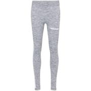 Grijze Leggings met Crop Print Palm Angels , Gray , Dames