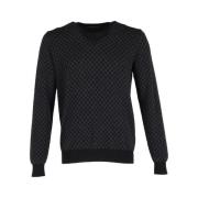 Pre-owned Wool tops Louis Vuitton Vintage , Black , Heren