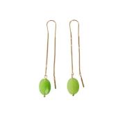 Elegante Jade Oorbellen Malababa , Green , Dames