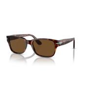 Stijlvolle Zonnebril met Bruine Lenzen Persol , Brown , Unisex