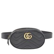 Pre-owned Leather gucci-bags Gucci Vintage , Black , Dames