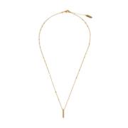 Rechthoekige Bar Hanger Ketting Malababa , Yellow , Dames