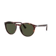 Elegante zonnebril van hoogwaardig acetaat Persol , Brown , Unisex