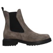 Grijze Suède Chelsea Boot Dames Tamaris , Gray , Dames