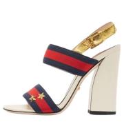 Pre-owned Leather sandals Gucci Vintage , Multicolor , Dames