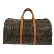 Pre-owned Canvas louis-vuitton-bags Louis Vuitton Vintage , Brown , Da...