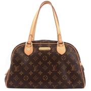 Pre-owned Canvas louis-vuitton-bags Louis Vuitton Vintage , Brown , Da...