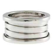 Pre-owned White Gold rings Bvlgari Vintage , Gray , Dames