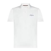Witte Polo Shirt Geborduurd Logo PS By Paul Smith , White , Heren