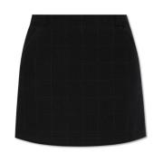 Tweed rok A.p.c. , Black , Dames