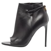 Pre-owned Leather boots Tom Ford Pre-owned , Black , Dames