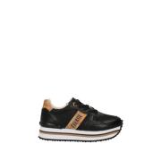 Zwarte Sneakers Uniek Design Casual Trendy Alviero Martini 1a Classe ,...