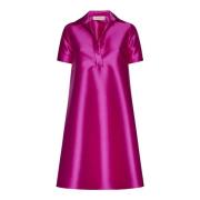 Fuchsia Jurken voor Stijlvolle Look Blanca Vita , Pink , Dames