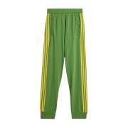 Track Knit Wales Bonner Unisex Broek Adidas , Green , Heren