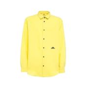 Langarm Kubler Shirt in Geel Oamc , Yellow , Heren