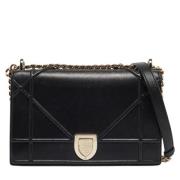 Pre-owned Leather dior-bags Dior Vintage , Black , Dames